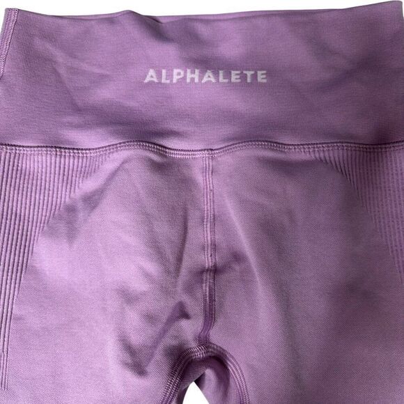 Alphalete Amplify Leggings Medium lilac purple pink - Picture 5 of 6